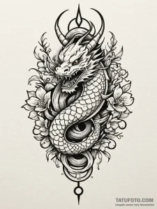 Ancient anchor entwined with roots, tattoo li... - эскиз тату (№1752261060_0, 11.07.2025 19:11) — Tatufoto.com