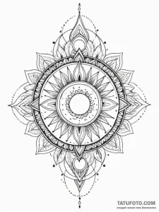 Moon phases etched in blade, tattoo flash she... - эскиз тату (№1752262069_0, 11.07.2025 19:27) — Tatufoto.com