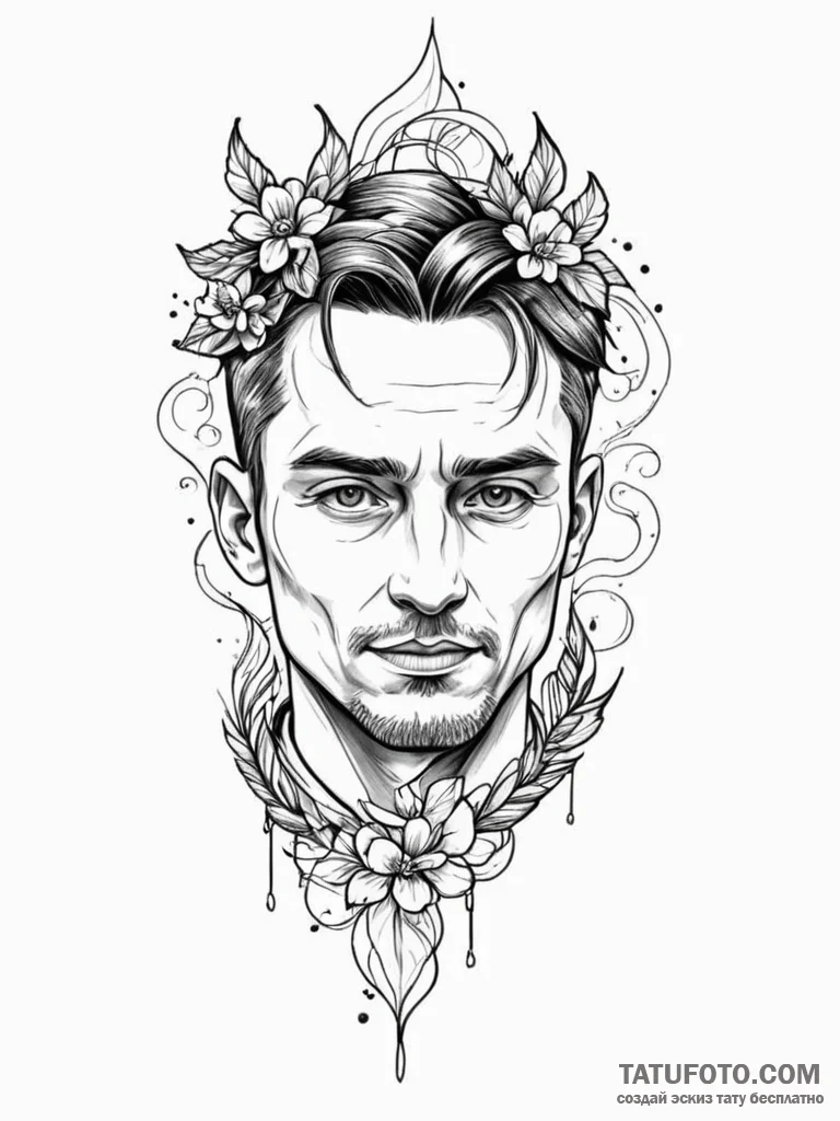 Stoker — эскиз тату (№1752263243_0, 11.07.2025 19:47) — Tatufoto.com