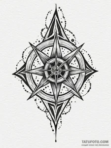 Thorn sigil burning in darkness, tattoo sketc... - эскиз тату (№1752263410_0, 11.07.2025 19:50) — Tatufoto.com