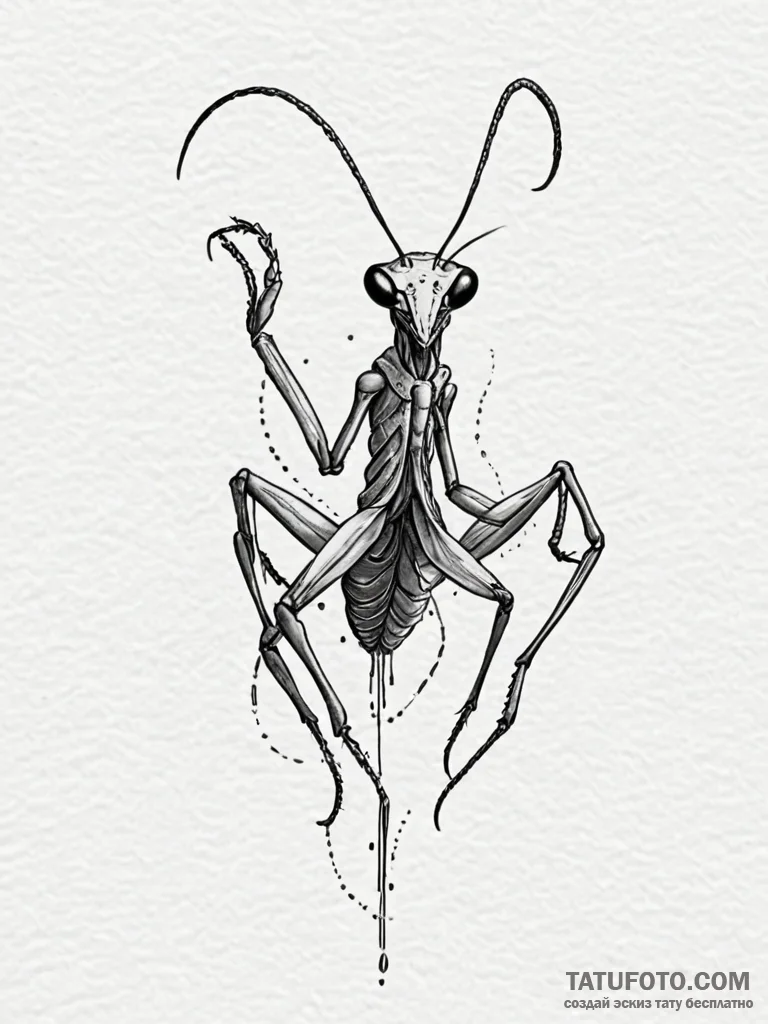 Mantis claw piercing veil, artistic tattoo sk… — эскиз тату (№1752267687_0, 11.07.2025 21:01) — Tatufoto.com