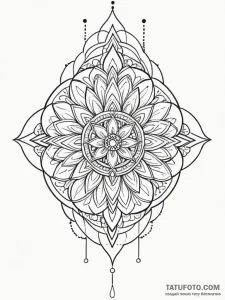 Bow, tattoo line art, geometric tattoo style,... - эскиз тату (№1752273137_0, 11.07.2025 22:32) — Tatufoto.com