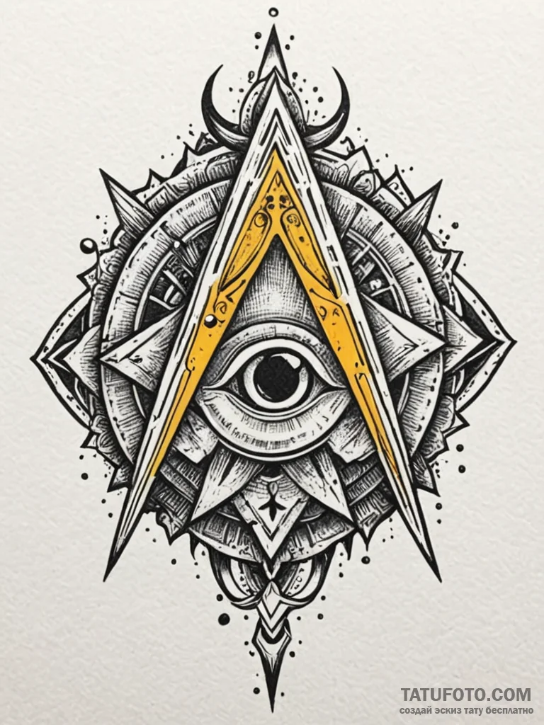 Freemasonry square and compasses symbol, tatt… — эскиз тату (№1752273306_0, 11.07.2025 22:35) — Tatufoto.com