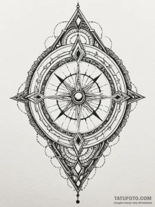 Arcane portal with shadow creatures, tattoo f... - эскиз тату (№1752280040_0, 12.07.2025 00:27) — Tatufoto.com