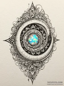 Opal tattoo spiraling up arm, tattoo sketch d... - эскиз тату (№1752280633_0, 12.07.2025 00:37) — Tatufoto.com