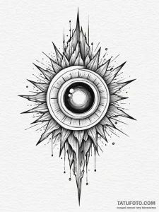 Cosmic gate collapsing inward, concept art fo... - эскиз тату (№1752281886_0, 12.07.2025 00:58) — Tatufoto.com