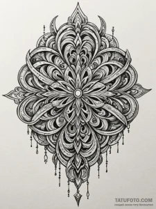 Key forging spectral chain, concept art for t... - эскиз тату (№1752283804_0, 12.07.2025 01:30) — Tatufoto.com
