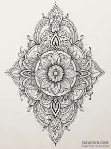 Smile, artistic tattoo sketch, on a clean whi... - эскиз тату (№1752286657_0, 12.07.2025 02:17) — Tatufoto.com
