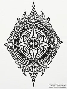 Order sigil glowing in darkness, tattoo line... - эскиз тату (№1752289335_0, 12.07.2025 03:02) — Tatufoto.com