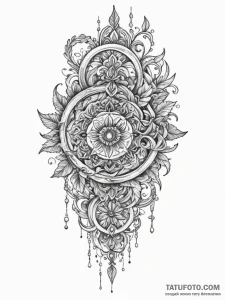 A detailed broken chain of command, disarray,... - эскиз тату (№1752290004_0, 12.07.2025 03:13) — Tatufoto.com