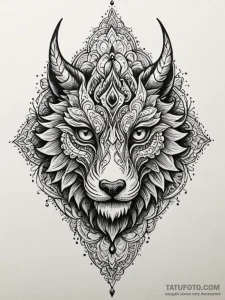 Nothic (one-eyed beast) staring from the abys... - эскиз тату (№1752290088_0, 12.07.2025 03:14) — Tatufoto.com