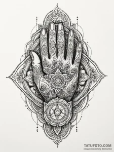 Plate gauntlet gripping relic, concept art fo... - эскиз тату (№1752298200_0, 12.07.2025 05:30) — Tatufoto.com