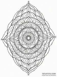 Grindylow, ink illustration for tattoo, dotwo... - эскиз тату (№1752298955_0, 12.07.2025 05:42) — Tatufoto.com