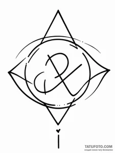 Happiness (symbol) - эскиз тату (№1752299541_0, 12.07.2025 05:52) — Tatufoto.com