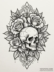 Heraldic lily, tattoo flash sheet design, sty... - эскиз тату (№1752300549_0, 12.07.2025 06:09) — Tatufoto.com
