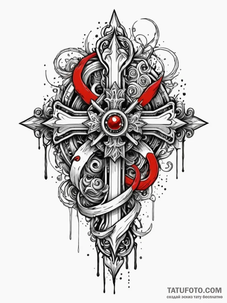 Storm talon piercing bone relic, tattoo flash... - эскиз тату (№1752315152_0, 12.07.2025 10:12) — Tatufoto.com