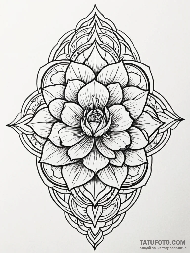 Old rose beneath iron lattice, tattoo sketch... - эскиз тату (№1752316157_0, 12.07.2025 10:29) — Tatufoto.com