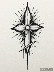 Atomic blade forging through lightning, artis... - эскиз тату (№1752325533_0, 12.07.2025 13:05) — Tatufoto.com