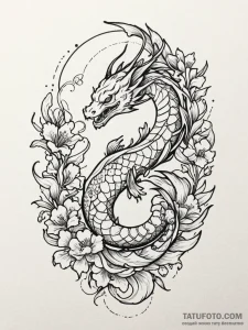 Venus flytrap, tattoo drawing outline, irezum... - эскиз тату (№1752328454_0, 12.07.2025 13:54) — Tatufoto.com