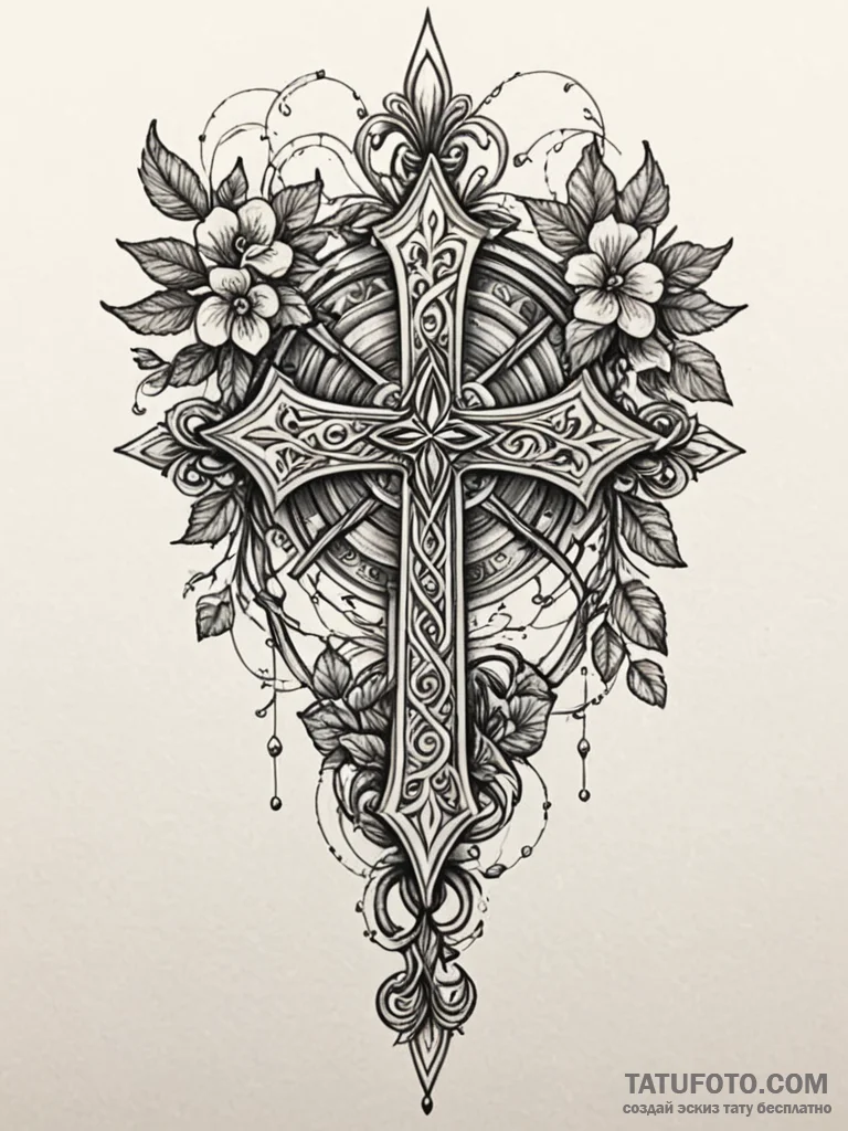 Nightshade vine beneath iron helm, tattoo fla... - эскиз тату (№1752330711_0, 12.07.2025 14:31) — Tatufoto.com