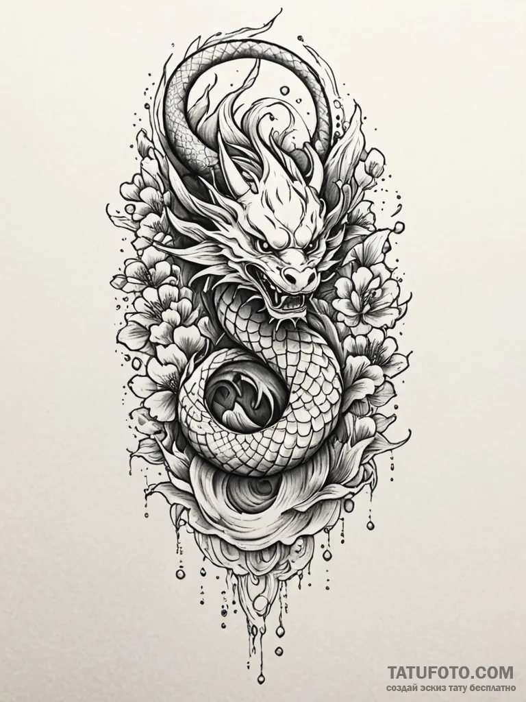 Xiphos wings beneath spectral veil, tattoo dr... - эскиз тату (№1752332225_0, 12.07.2025 14:57) — Tatufoto.com