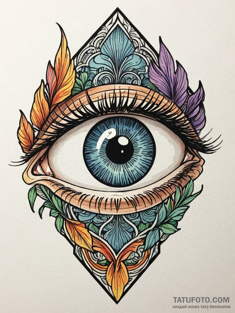 Iris of an eye, dilating to reveal a server r… — эскиз тату (№1752332894_0, 12.07.2025 15:08) — Tatufoto.com