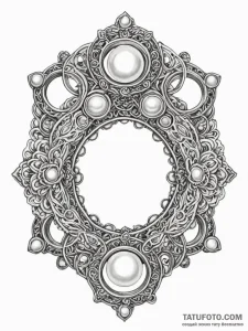 Tattoo sketch, brass knuckles adorned with de... - эскиз тату (№1752347974_0, 12.07.2025 19:19) — Tatufoto.com