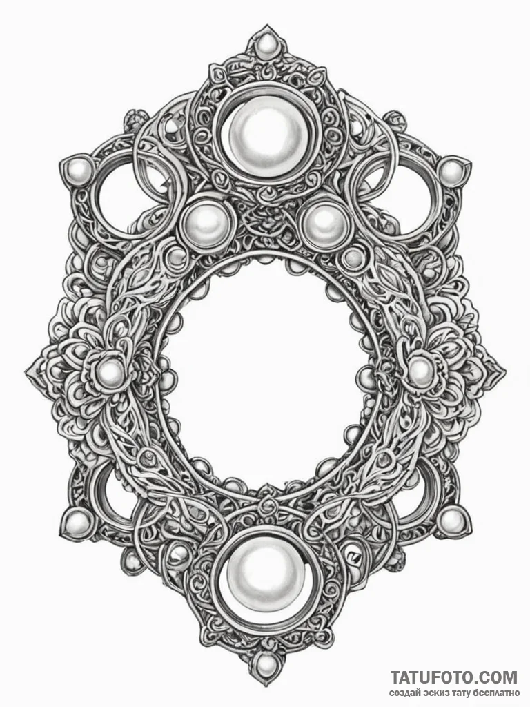 Tattoo sketch, brass knuckles adorned with de... - эскиз тату (№1752347974_0, 12.07.2025 19:19) — Tatufoto.com