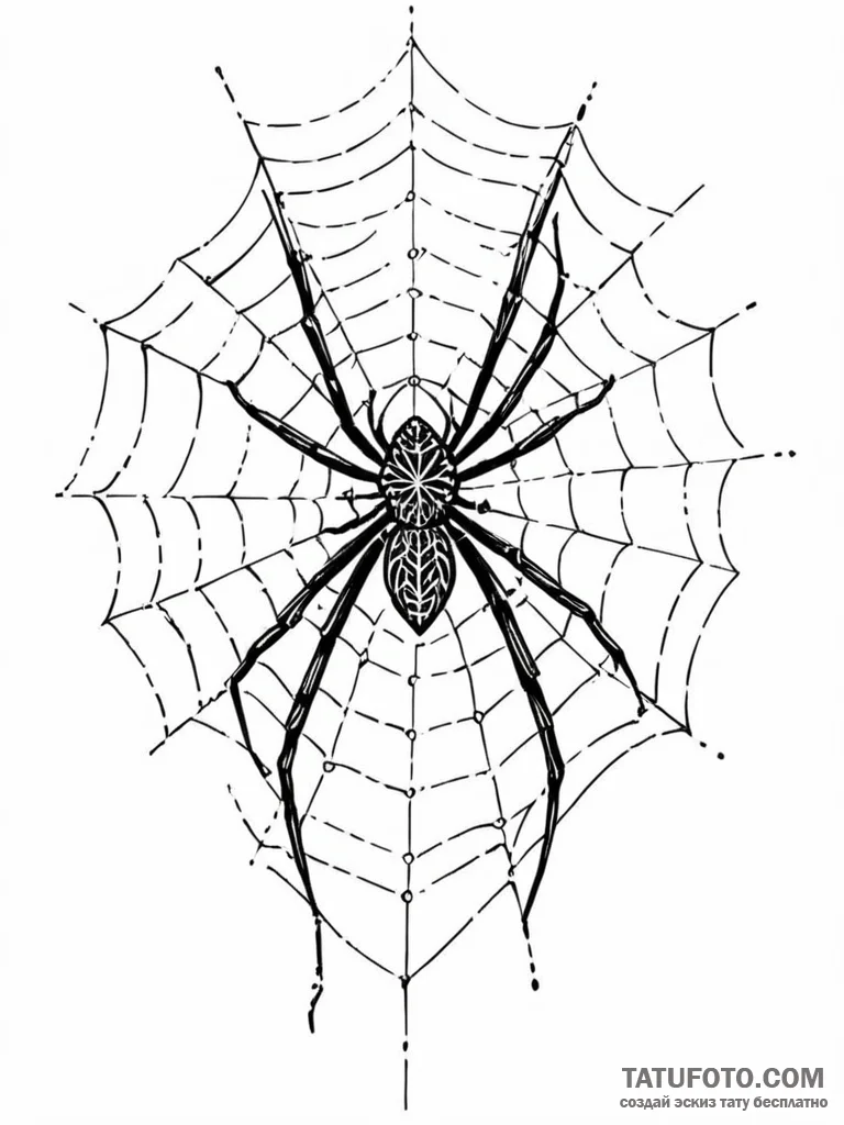 Tattoo sketch, energy web of life, a giant, i... - эскиз тату (№1752360025_0, 12.07.2025 22:40) — Tatufoto.com