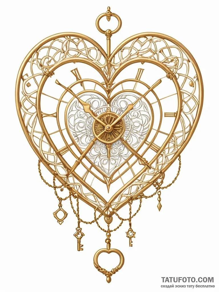 Tattoo sketch, golden thread of fate, a singl... - эскиз тату (№1752367865_0, 13.07.2025 00:51) — Tatufoto.com