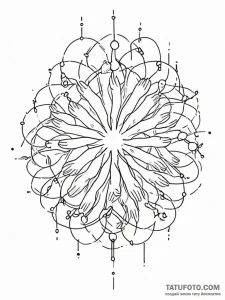 Tattoo sketch, human connection network, mult... - эскиз тату (№1752371418_0, 13.07.2025 01:50) — Tatufoto.com