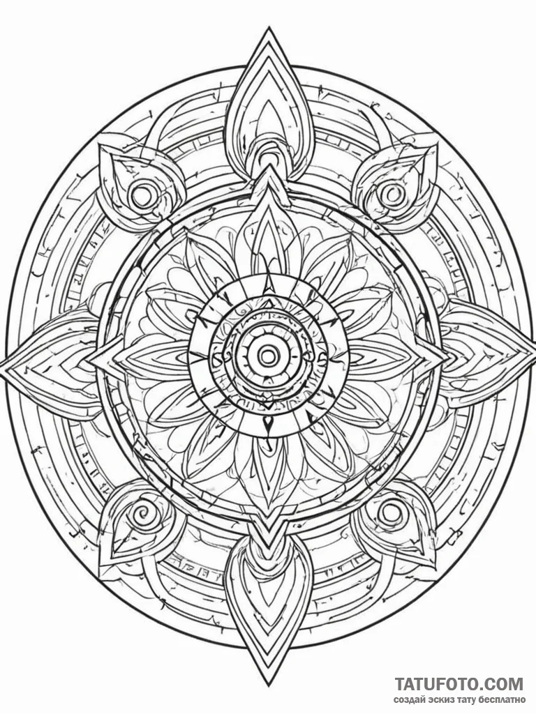 Tattoo sketch, quantum leap gate, a swirling,... - эскиз тату (№1752384849_0, 13.07.2025 05:34) — Tatufoto.com