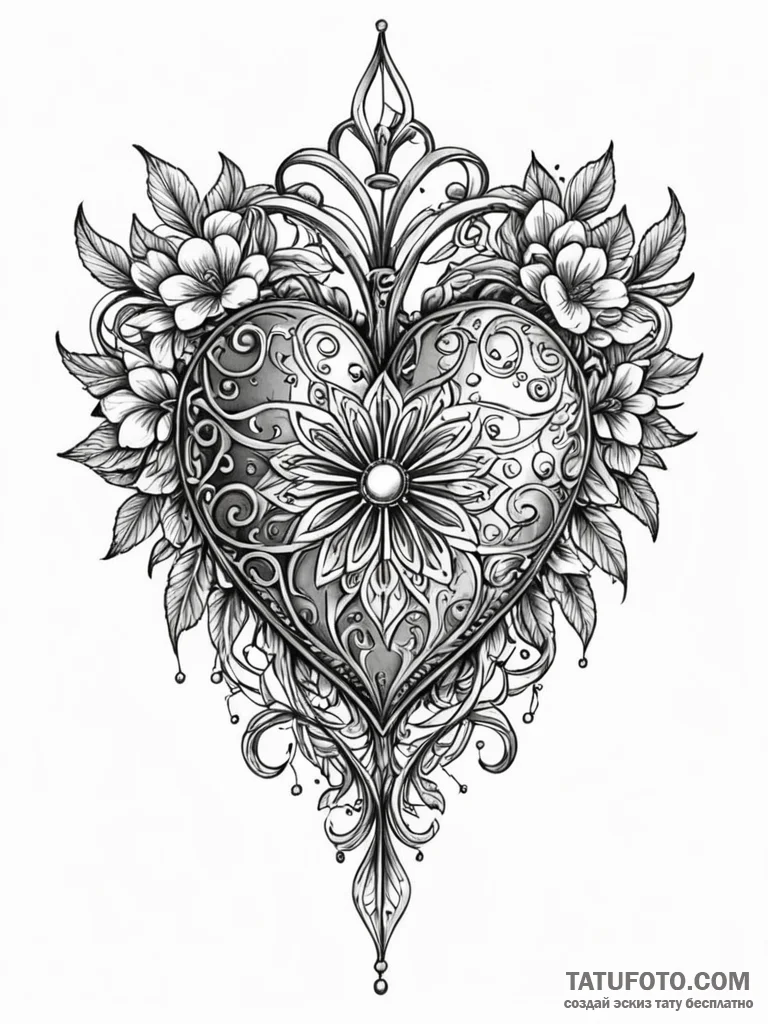 Tattoo sketch, iron heart, vulnerable core, a... - эскиз тату (№1752385020_0, 13.07.2025 05:37) — Tatufoto.com