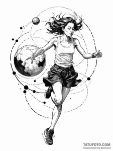 Tattoo sketch, quixotic dream chaser, a whims... - эскиз тату (№1752388856_0, 13.07.2025 06:40) — Tatufoto.com