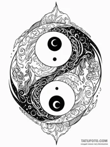Tattoo sketch, elemental equilibrium, a perfe... - эскиз тату (№1752396474_0, 13.07.2025 08:47) — Tatufoto.com