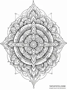 Tattoo sketch, multidimensional mandala of me... - эскиз тату (№1752400258_0, 13.07.2025 09:50) — Tatufoto.com