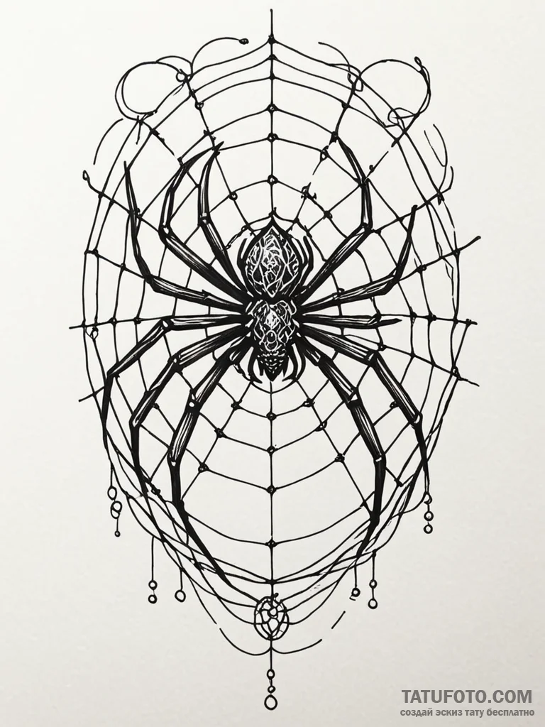Tattoo sketch, energy web of life, a giant, i... - эскиз тату (№1752423398_0, 13.07.2025 16:16) — Tatufoto.com