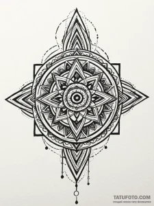 Tattoo sketch, wall of quantum graffiti, a da... - эскиз тату (№1752439482_0, 13.07.2025 20:44) — Tatufoto.com