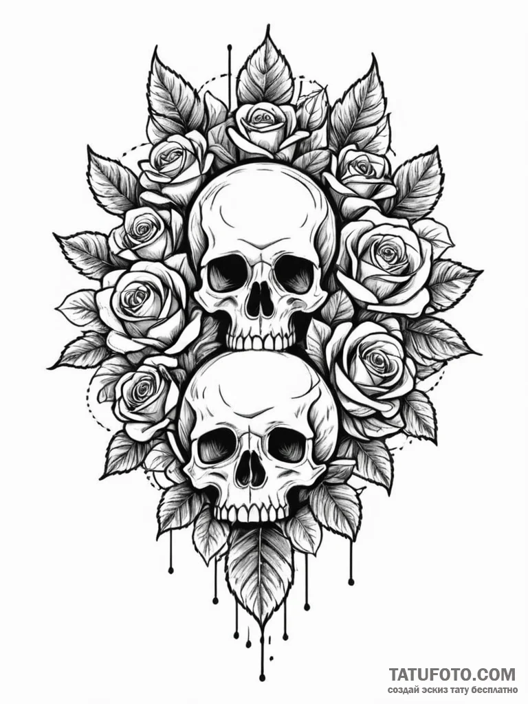 Tattoo sketch, living pixelated forest, a den… — эскиз тату (№1752441912_0, 13.07.2025 21:25) — Tatufoto.com