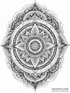 Tattoo sketch, doorway to the dreamscape, an... - эскиз тату (№1752445619_0, 13.07.2025 22:26) — Tatufoto.com