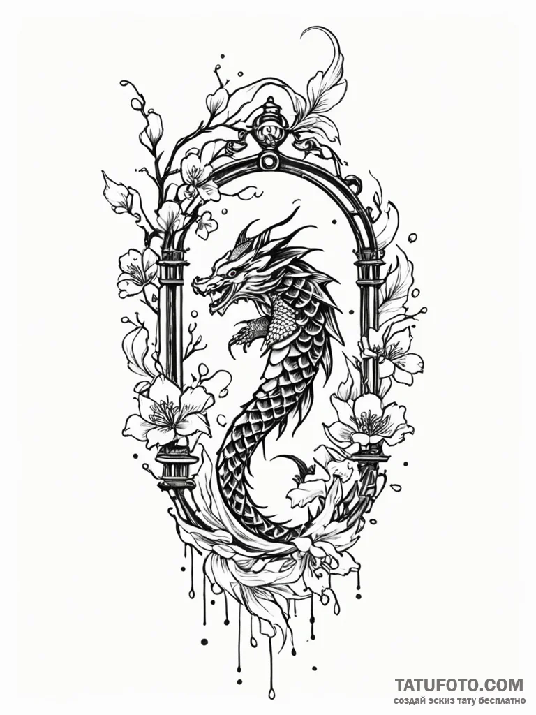 Tattoo sketch, birdcage, open, with a single,... - эскиз тату (№1752447961_0, 13.07.2025 23:06) — Tatufoto.com
