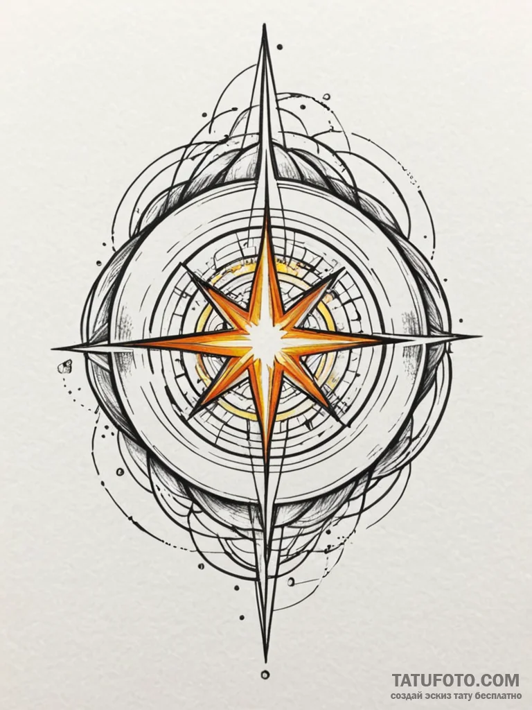 Tattoo sketch, x-factor catalyst orb, a glowi... - эскиз тату (№1752449885_0, 13.07.2025 23:38) — Tatufoto.com