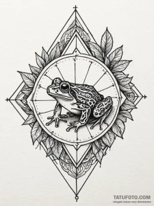 Tattoo sketch, biological hazard symbol overg... - эскиз тату (№1752453406_0, 14.07.2025 00:36) — Tatufoto.com