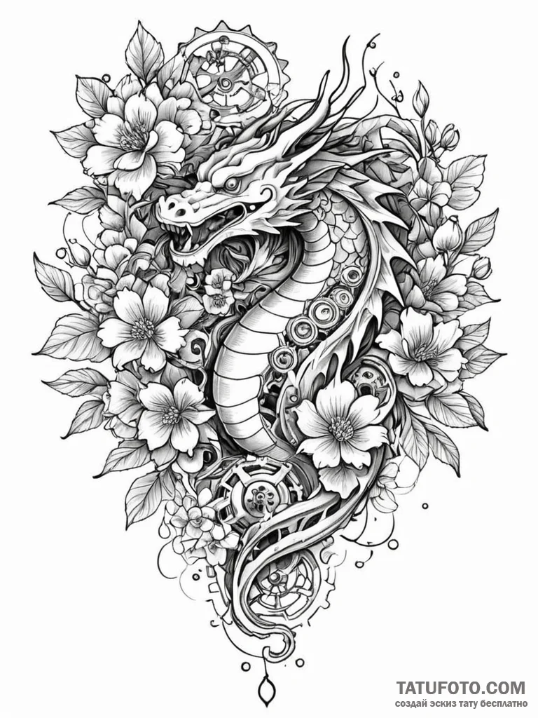 Tattoo sketch, abstract anatomical heart made... - эскиз тату (№1752454075_0, 14.07.2025 00:47) — Tatufoto.com