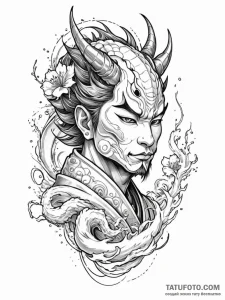 Tattoo sketch, envisioned future blueprint, a... - эскиз тату (№1752457266_0, 14.07.2025 01:41) — Tatufoto.com