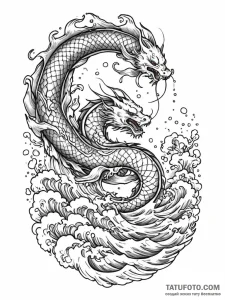 Tattoo sketch, an archway opening to a surrea... - эскиз тату (№1752461961_0, 14.07.2025 02:59) — Tatufoto.com