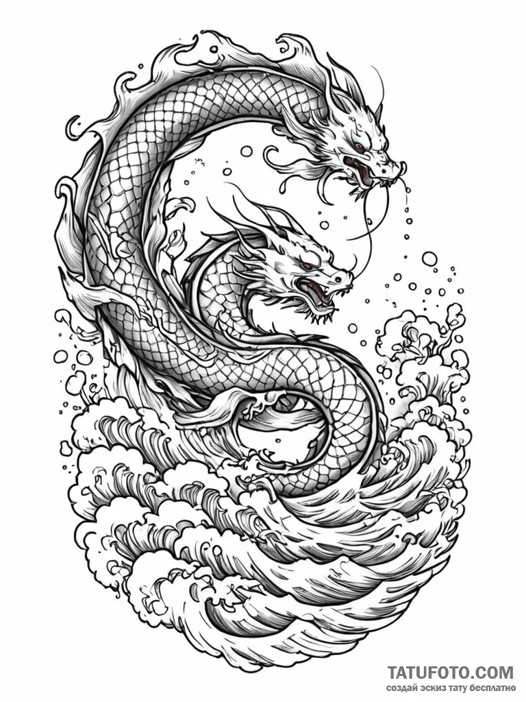 Tattoo sketch, an archway opening to a surrea... - эскиз тату (№1752461961_0, 14.07.2025 02:59) — Tatufoto.com