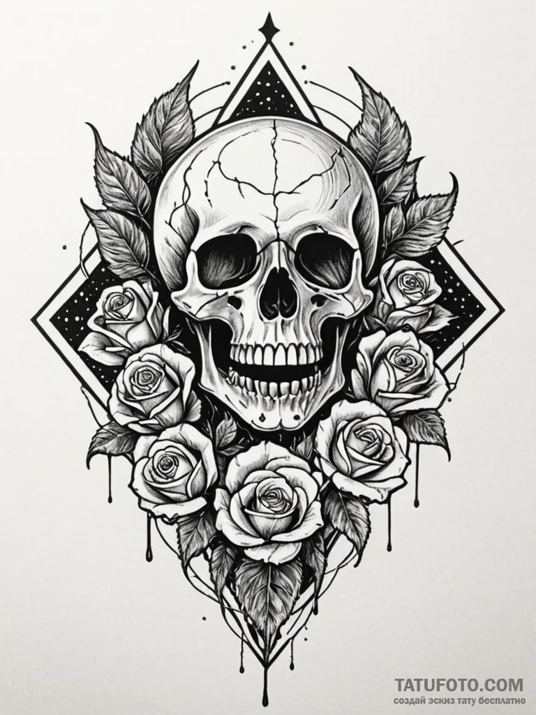 Tattoo sketch, yawning abyssal rift (cosmic),... - эскиз тату (№1752469708_0, 14.07.2025 05:08) — Tatufoto.com