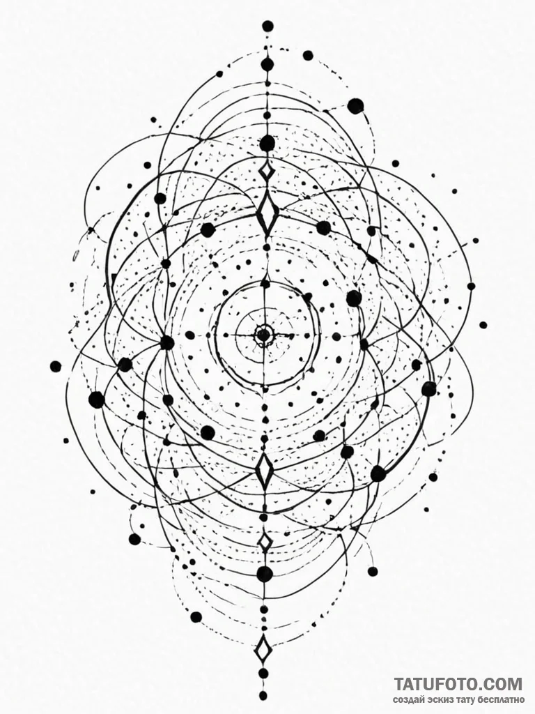 Tattoo sketch, zephyr of inspiration, flowing... - эскиз тату (№1752476174_0, 14.07.2025 06:56) — Tatufoto.com