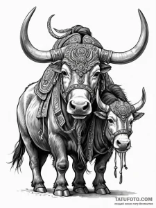 Tattoo sketch, heavy load, light spirit, a st... - эскиз тату (№1752479451_0, 14.07.2025 07:50) — Tatufoto.com